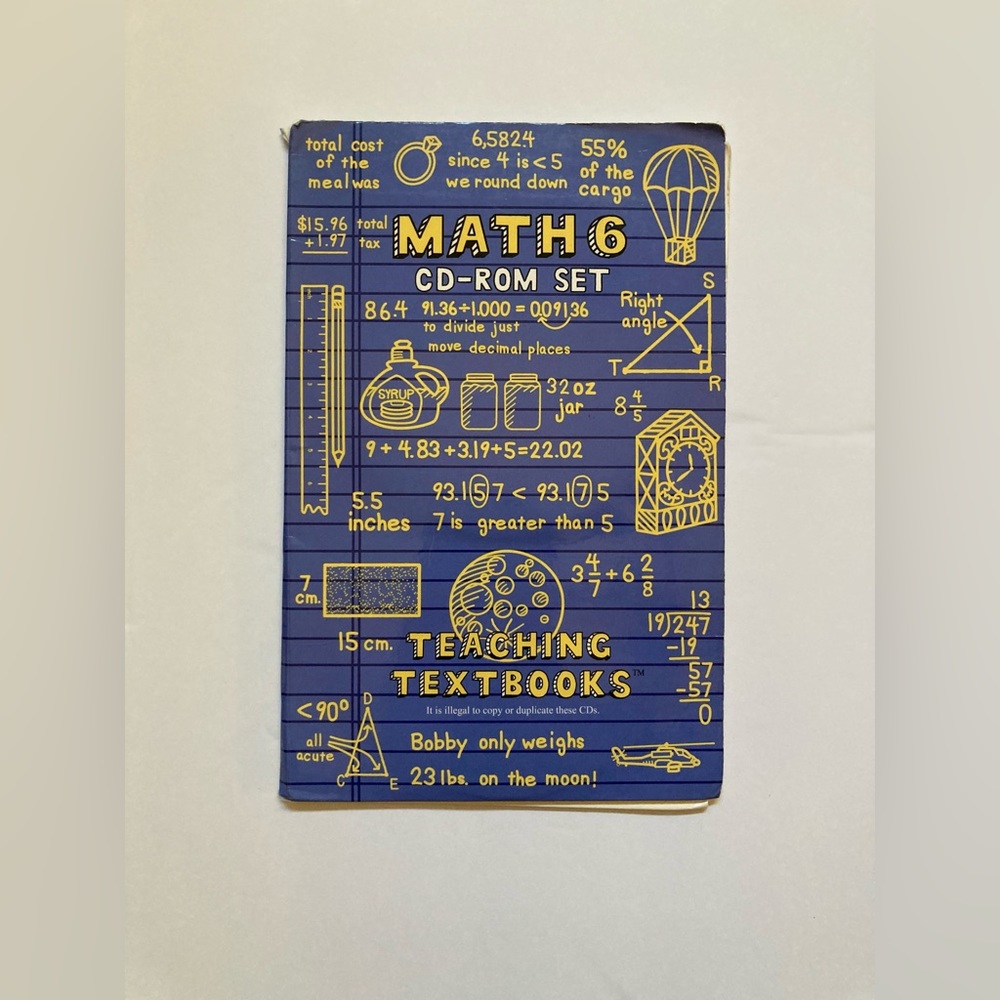 Teaching Textbooks Grade 6 Math